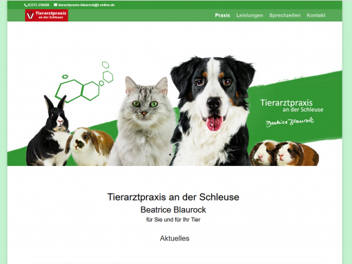 Tierarztpraxis an der Schleuse – Beatrice Blaurock